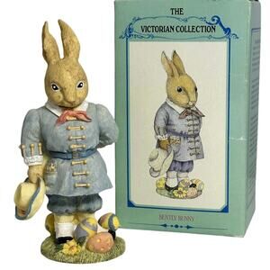 The Victorian Collection “Bently Bunny” Easter Figurine 1994